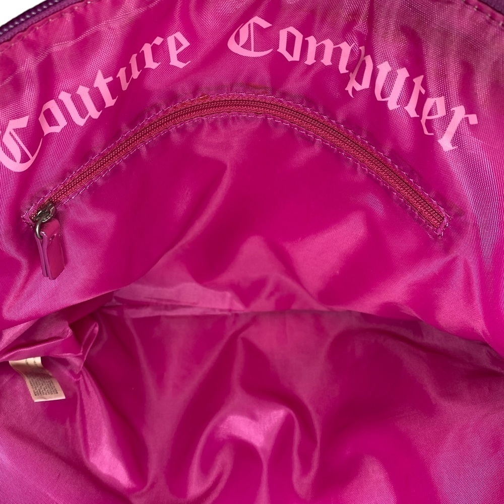 Y2K Rare Juicy Couture Laptop Bag in Pink - Picture 6 of 13